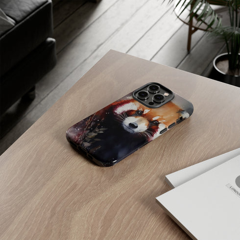 Red Panda in Watercolor - Impact Resistant Phone Case